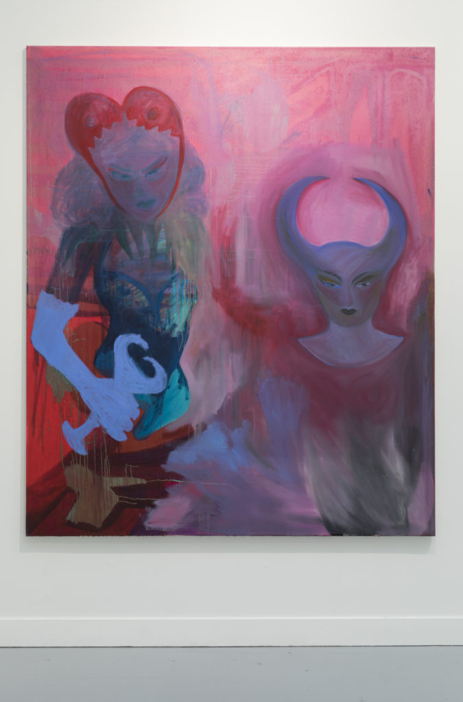 Medusa Montage, 2017, oil on canvas, 150 x 180 cm