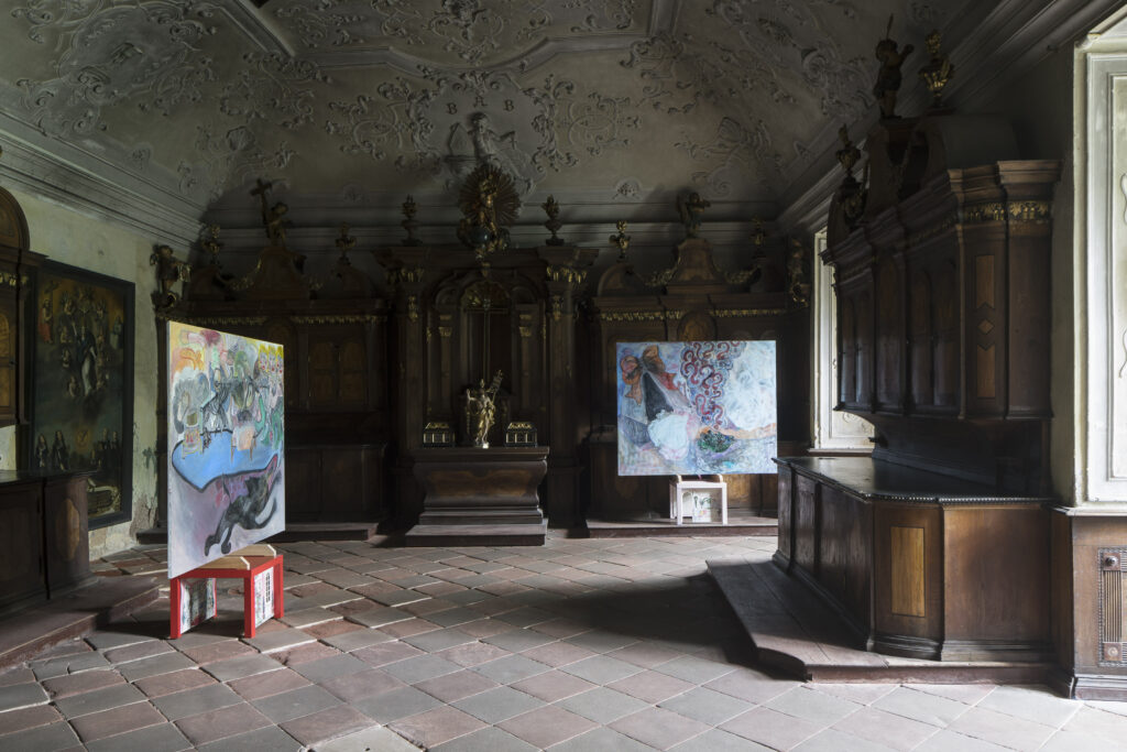 Ora et lege, Broumov Monastery, Broumov 2021